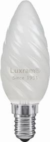 Candle 35mm Twisted Incandescent Luxram Decorative Candle Candle 35mm Twisted Incandescent Luxram Decorative Candle